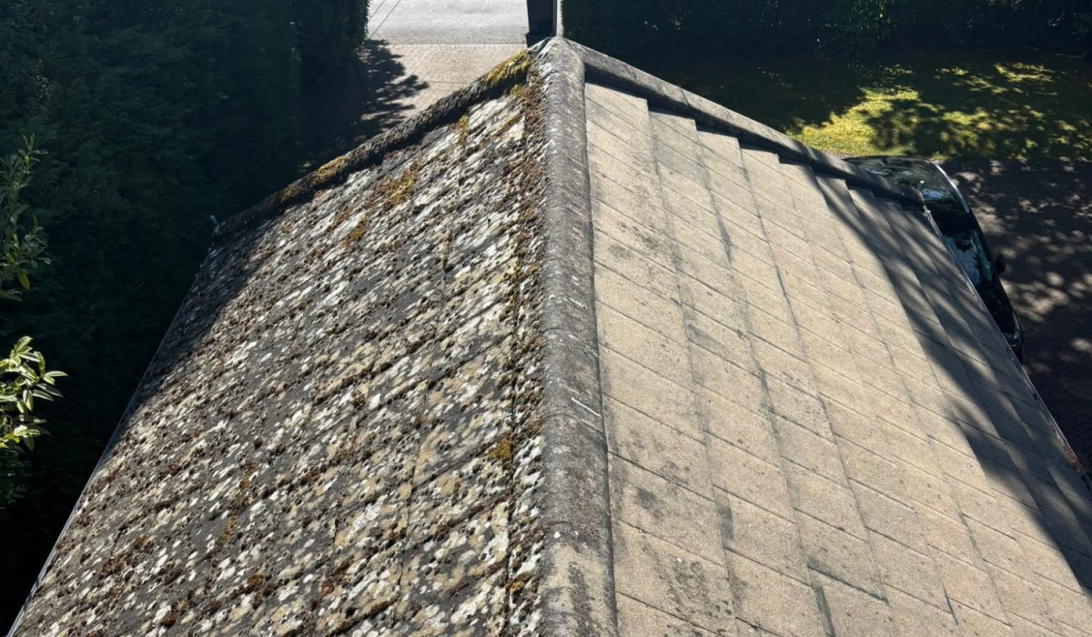 Roof Moss Removal, Exterior Maintenance & Repairs, ClearLight Property Care, Hampshire Wiltshire, Dorset, Exterior Cleaning, Property Maintenance